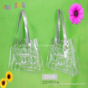 Sliver PVC Beach Bag with Full Color Printing